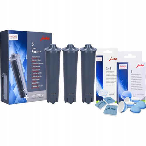 Oryginalny zestaw Jura do ekspresu: filtr wody Smart+ zestaw tabletek na Arena.pl