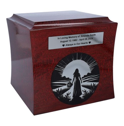 Urna dla kobiety Unikalna urna kremacyjna / Plakietka na Arena.pl