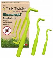Kleszczołapki - przyrząd do usuwania kleszczy - haczyki 3szt