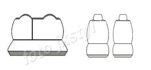 Pokrowce MIAROWE do Peugeot 301 2012-2016r. P1 na Arena.pl