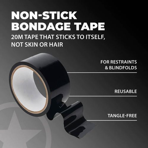 Pvc Non-Stick Tape - 20 M - Black na Arena.pl