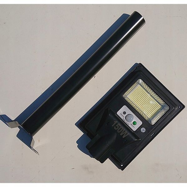 Latarnia Solarna Led Smd 150W + Pilot + Mocowanie zdjęcie 1