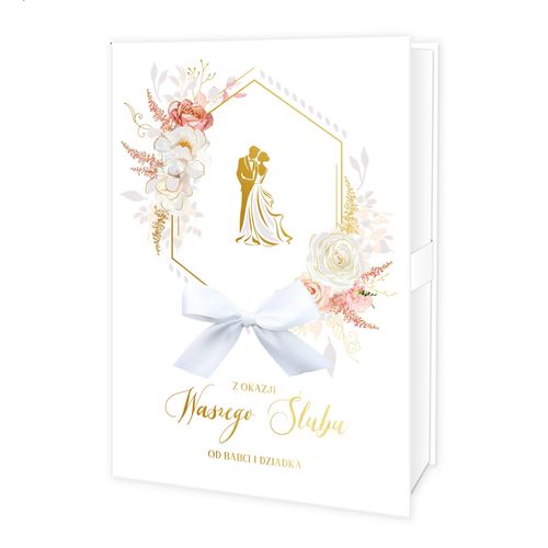 pudełko Z okazji Waszego Ślubu A4 z książeczką od Babci i Dziadka nr.12 na Arena.pl