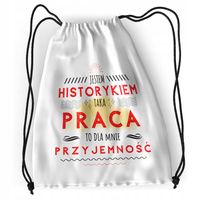 Plecak Dla Historyka Sportowy Szkolny Worek Z Nadrukiem Ze Zdjęciem