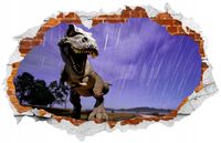 Naklejka efekt 3D dziura dla dzieci samoprzylepna