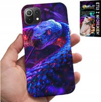 ETUI DO XIAOMI MI 11 LITE - WĄŻ KOBRA GRZECHOTNIK GADY CASE + FOLIA