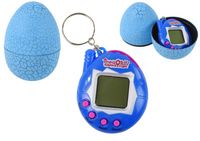 Tamagotchi w Jajku Gra Elektroniczne Zwierzątko Niebieskie