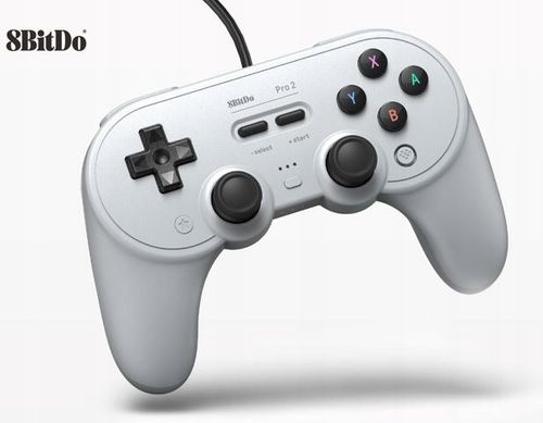 Kontroler 8BITDO Pro 2 Wired Gamepad Szary na Arena.pl