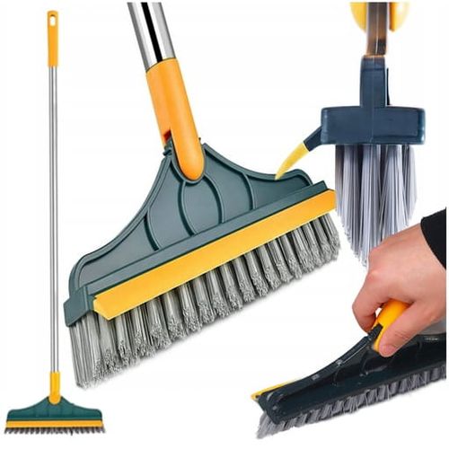 Szczotka ze ściągaczką myjka zmiotka z regulowaną końcówką uniwersalna na Arena.pl
