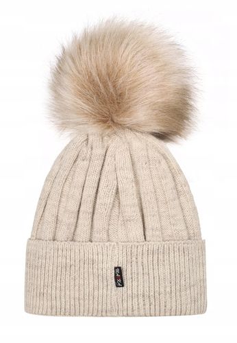 Majka Czapka Damska Z Pomponem Jesienna Zimowa na Arena.pl