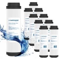 Wessper filtr do wody odżelaziający 10" wkład usuwa żelazo 10 szt filtracja