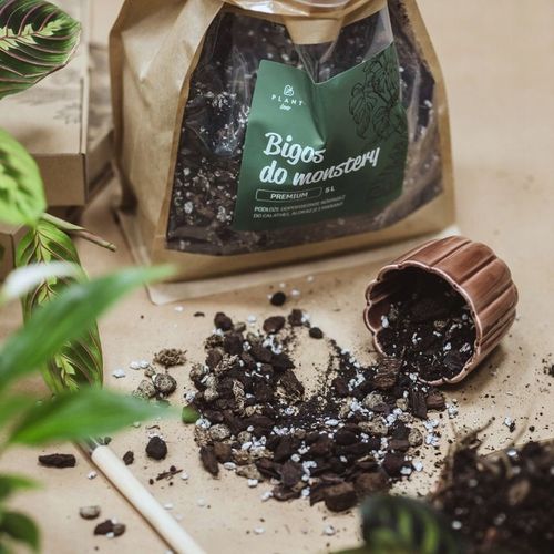 Ziemia do monstery 5l PREMIUM | Plant lover | Bigos z certyfikatem na Arena.pl