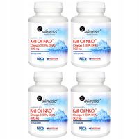 4x Krill Oil NKO Aliness Olej z Kryla NEPTUNE