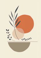 Plakat 25x35cm Ziemia i Rośliny