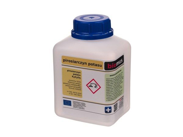 PIROSIARCZYN POTASU czysty 1kg BIOMUS zdjęcie 1