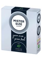 mister size 47mm condoms 3pcs natural