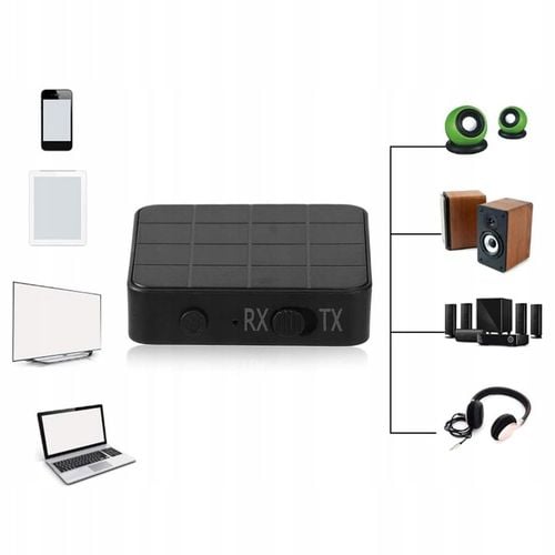 ADAPTER TRANSMITER BLUETOOTH ODBIORNIK NADAJNIK BT 5.0 AUX RCA MINI na Arena.pl