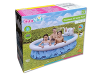 Dmuchany basen ze zraszaczem SunClub 47x205cm 855L