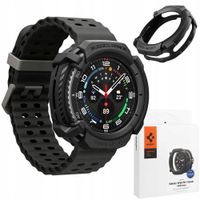 2 x SPIGEN MATOWE ODPORNE GUMOWE ETUI NAKŁADKA DO GALAXY WATCH 8 CLASSIC 46