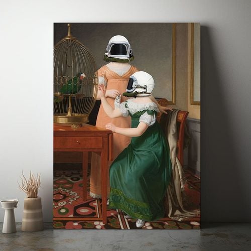 Obraz na płótnie kosmos pop art 50x70 cm na Arena.pl