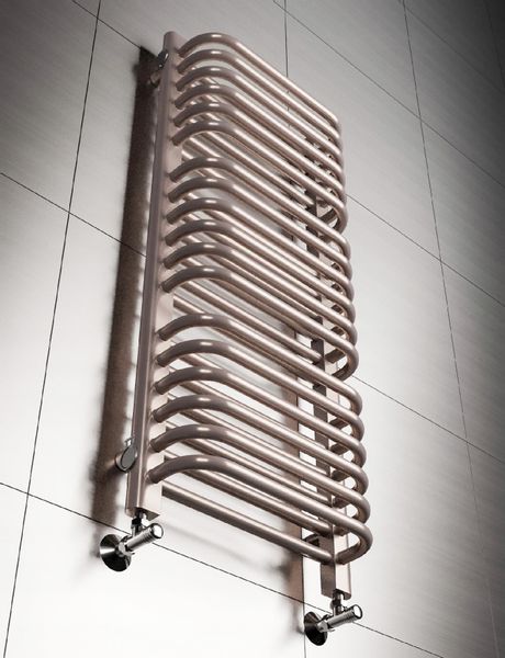 GRZEJNIK ŁAZIENKOWY OLD-SCHOOL 940x400 ZŁOTY RÓŻ zdjęcie 3