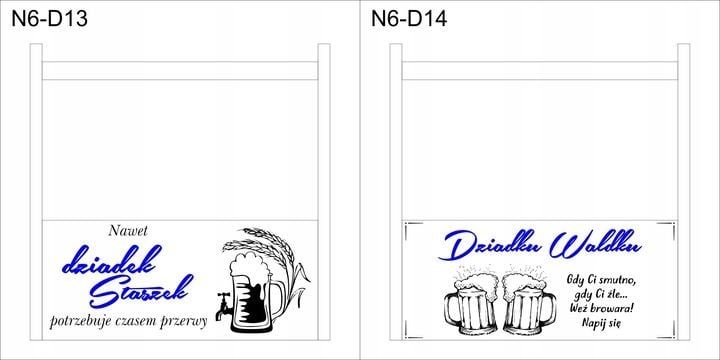 SKRZYNKA na PIWO nosidło prezent urodziny GRAWER!! zdjęcie 4