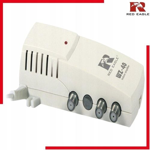 Wzmacniacz Antenowy TV Naziemnej Red Eagle WZ-40 Sygnału DVB-T2 na Arena.pl