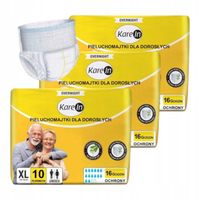 PIELUCHOMAJTKI PAMPERSY DLA DOROSŁYCH KAREIN OVERNIGHT XL 30 SZTUK