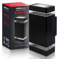 Lampa elewacyjna LED zewnętrzna kinkiet ogrodowy