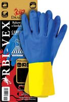 RĘKAWICE GUMOWE RBI-VEX ROZMIAR 9 - 12 PAR - REK GU RBV9