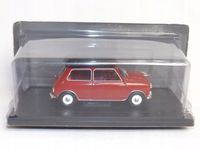 HACHETTE MINI COOPER 1973 Red with black roof 1:24