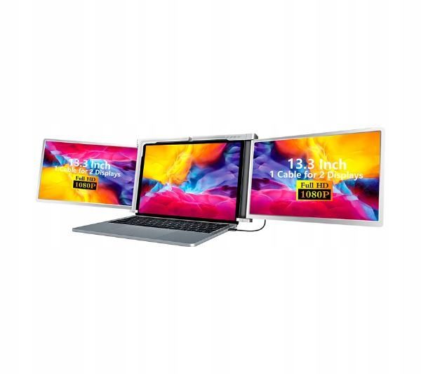 Monitor Extralink Dual Screen S300 13,3" Full HD IPS do laptopa zdjęcie 1