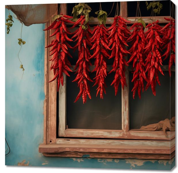 Obraz 90x90cm Szczypta Chilli zdjęcie 1