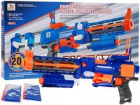 Pistolet dziecięcy Ramiz Blaze Storm 2w1 na naboje piankowe 6+
