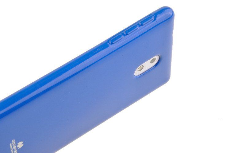 Etui Mercury Goosper Jelly Case do Nokia 3 niebieski zdjęcie 5