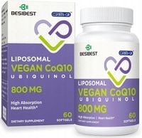 Besibest Liposomalny Ubiquinol Q10 800mg 60 kaps. Ubichinol
