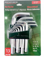 zestaw kluczy imbusowych typu L wzmacniane 2-19 mm
