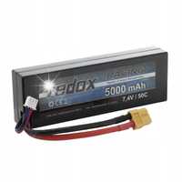 Redox RACING 5000 mAh 7,4V 50C Hardcase Samochodowy pakiet LiPo