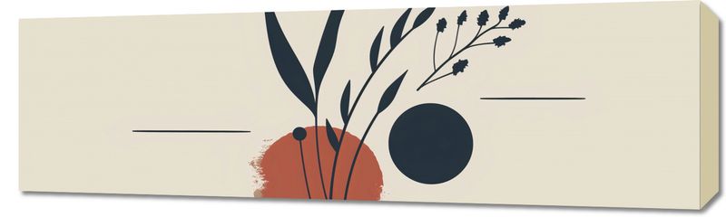 Obraz 100x30cm Botaniczna Barwa zdjęcie 1