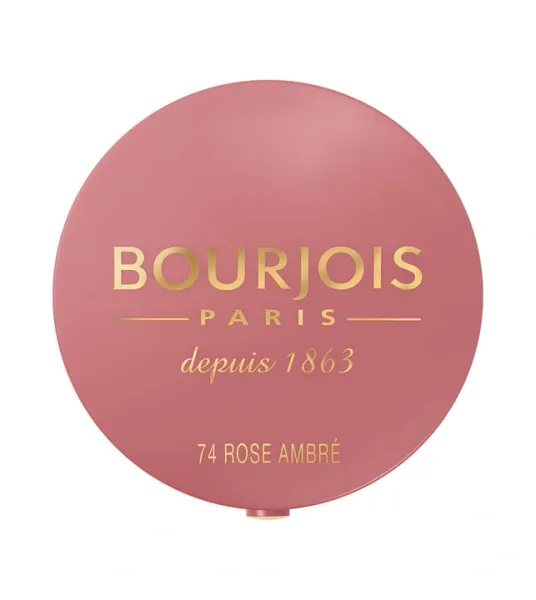 BOURJOIS Paris Little Round Pot Blush 2,5 g dla kobiet Róż 74 Rose Ambre zdjęcie 2