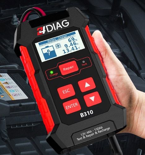 TESTER DO AKUMULATORÓW PROSTOWNIK B310 12V 24V 10A na Arena.pl