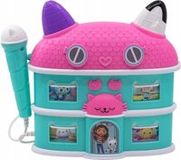 BoomBox Głośnik Mikrofon Karaoke 2w1 Koci Domek Gabi