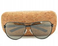 Okulary POLARYZACYJNE FOTOCHROM Pilotki Aviatory PRZECIWSŁONECZNE UV400 Męs