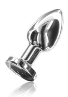 buttplug vibr. medium silver