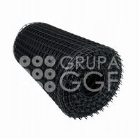 Siatka ogrodzeniowa kontenerowa czarna 0,8 x 25m