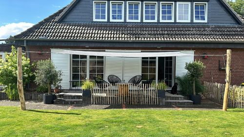 ŻAGIEL PRZECIWSŁONECZNY OGRODOWY TARASOWY BARDZO MOCNY HDPE SZARY 5X5 na Arena.pl