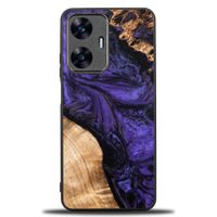 etui bewood unique - realme c55 - violet