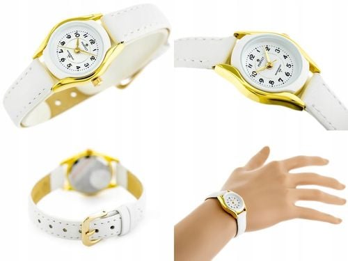 Zegarek PERFECT dla dziewczynki PREZENT NA KOMUNIĘ +BOX +TOREBKA +GRAWER na Arena.pl