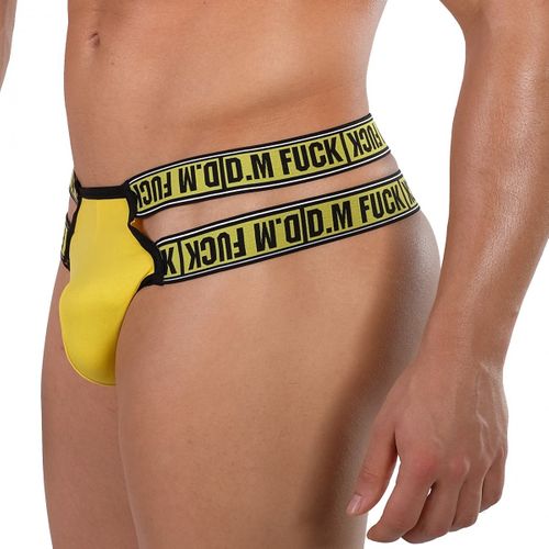 Stringi męskie D.M F*uck Yellow M na Arena.pl