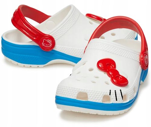 Dziecięce Buty Chodaki Crocs Classic Hello Kitty 209469 Clog 27-28 na Arena.pl
